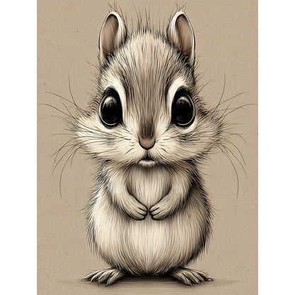 Rabbit - Full Round Drill Diamond Painting 30*40CM