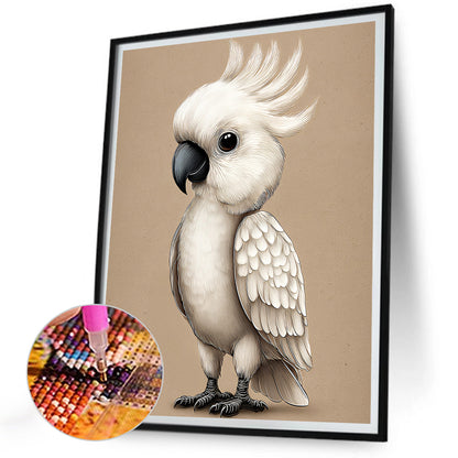 Parrot - Full Round Drill Diamond Painting 30*40CM