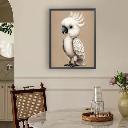 Parrot - Full Round Drill Diamond Painting 30*40CM