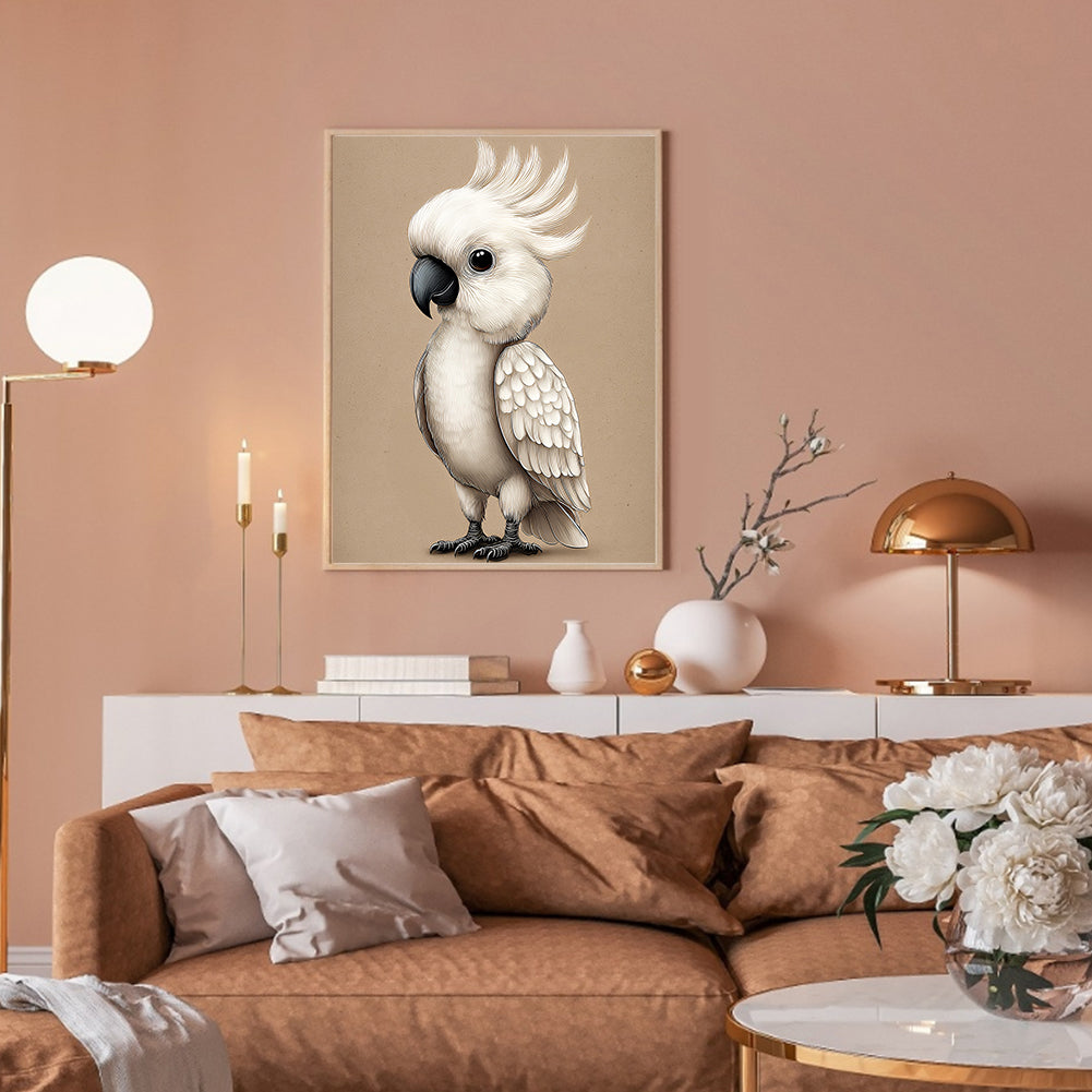 Parrot - Full Round Drill Diamond Painting 30*40CM