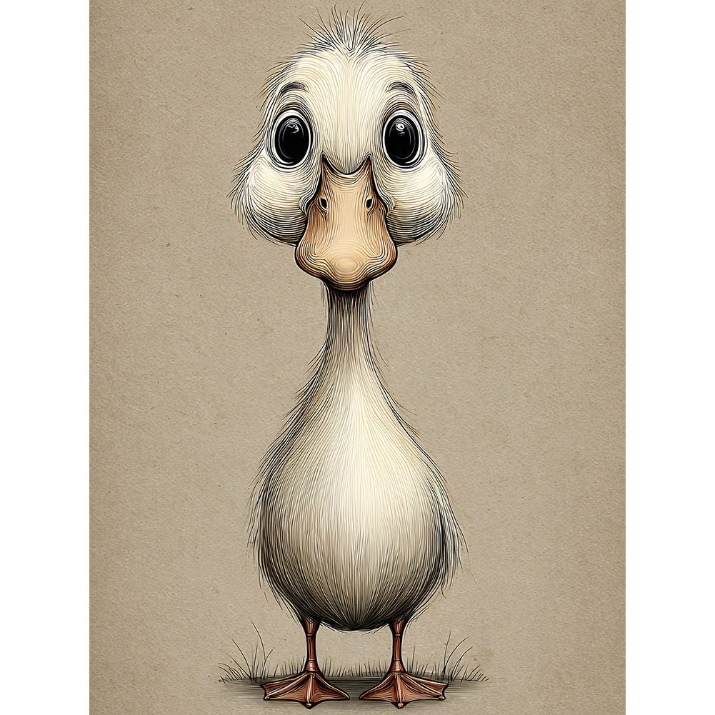 Duck - Full Round Drill Diamond Painting 30*40CM