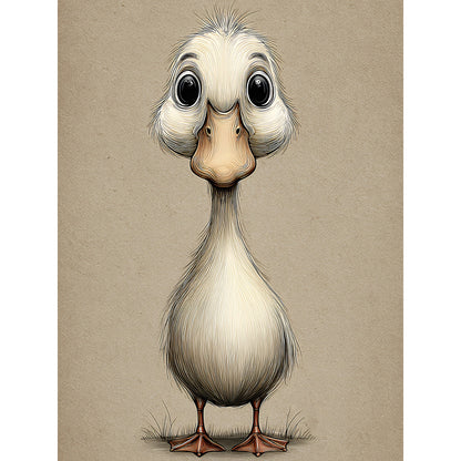 Duck - Full Round Drill Diamond Painting 30*40CM