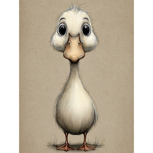 Duck - Full Round Drill Diamond Painting 30*40CM