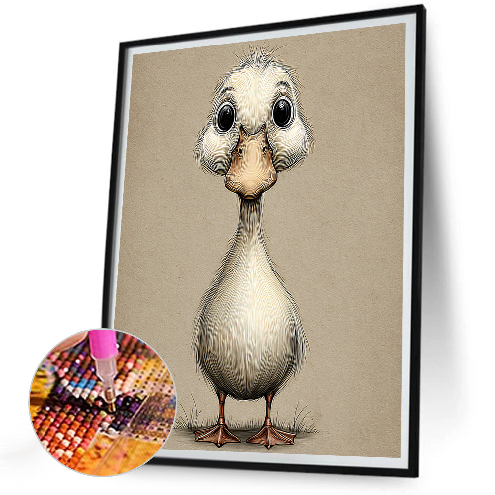 Duck - Full Round Drill Diamond Painting 30*40CM