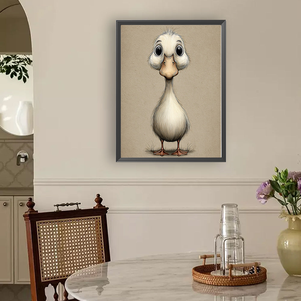 Duck - Full Round Drill Diamond Painting 30*40CM