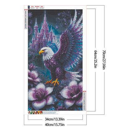 Eagle - Full Round Drill Diamond Painting 40*70CM