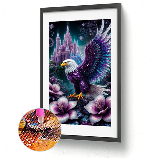 Eagle - Full Round Drill Diamond Painting 40*70CM