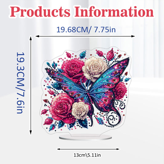 2D Flat Halloween DIY Diamond Painting 5D Desktop Ornaments Kit for Home Decor