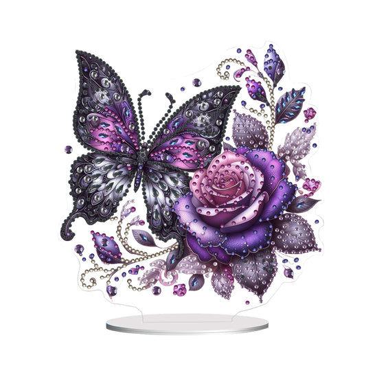 2D Flat Halloween DIY Diamond Painting 5D Desktop Ornaments Kit for Home Decor