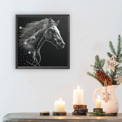 Horse - Special Shaped Drill Diamond Painting 30*30CM