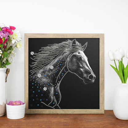 Horse - Special Shaped Drill Diamond Painting 30*30CM