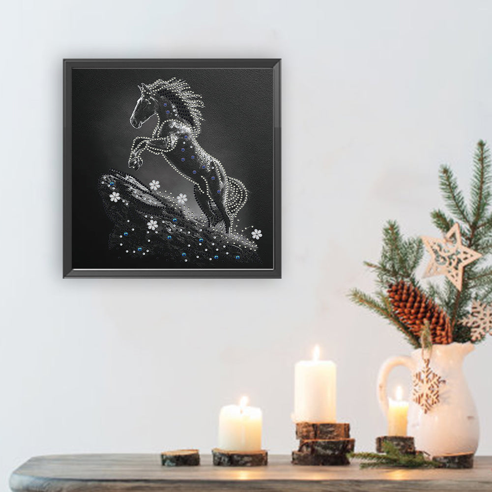 Horse - Special Shaped Drill Diamond Painting 30*30CM