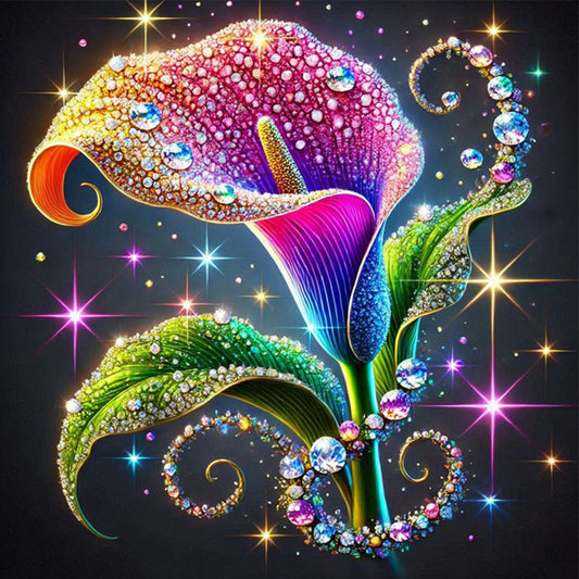 Iris - Full Square Drill Diamond Painting 30*30CM