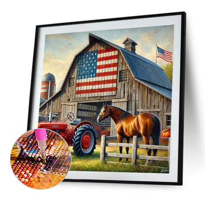 Woods Factory - Full Round Drill Diamond Painting 40*40CM