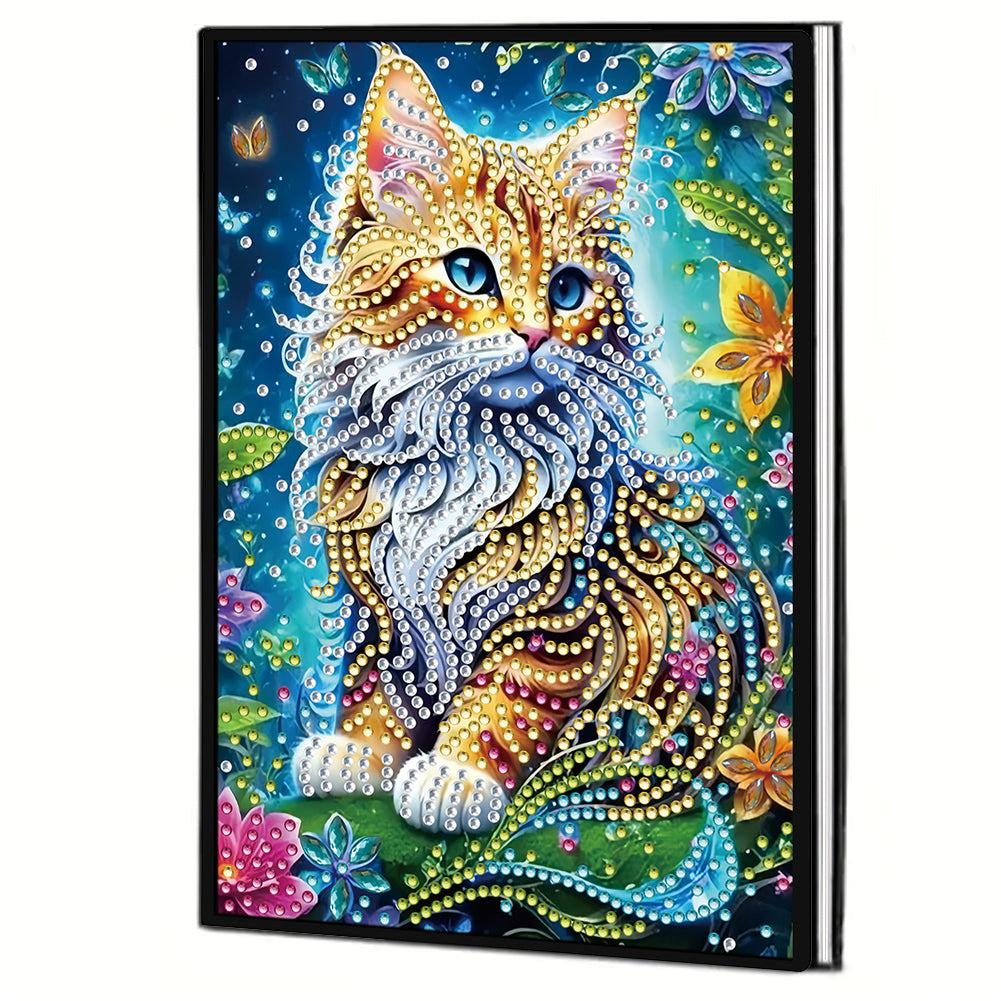 50-Page A5 Size Diamond Painting Notebook for Adults Beginners Holiday Birthday