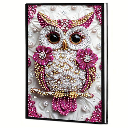 50-Page A5 Size Diamond Painting Notebook for Adults Beginners Holiday Birthday