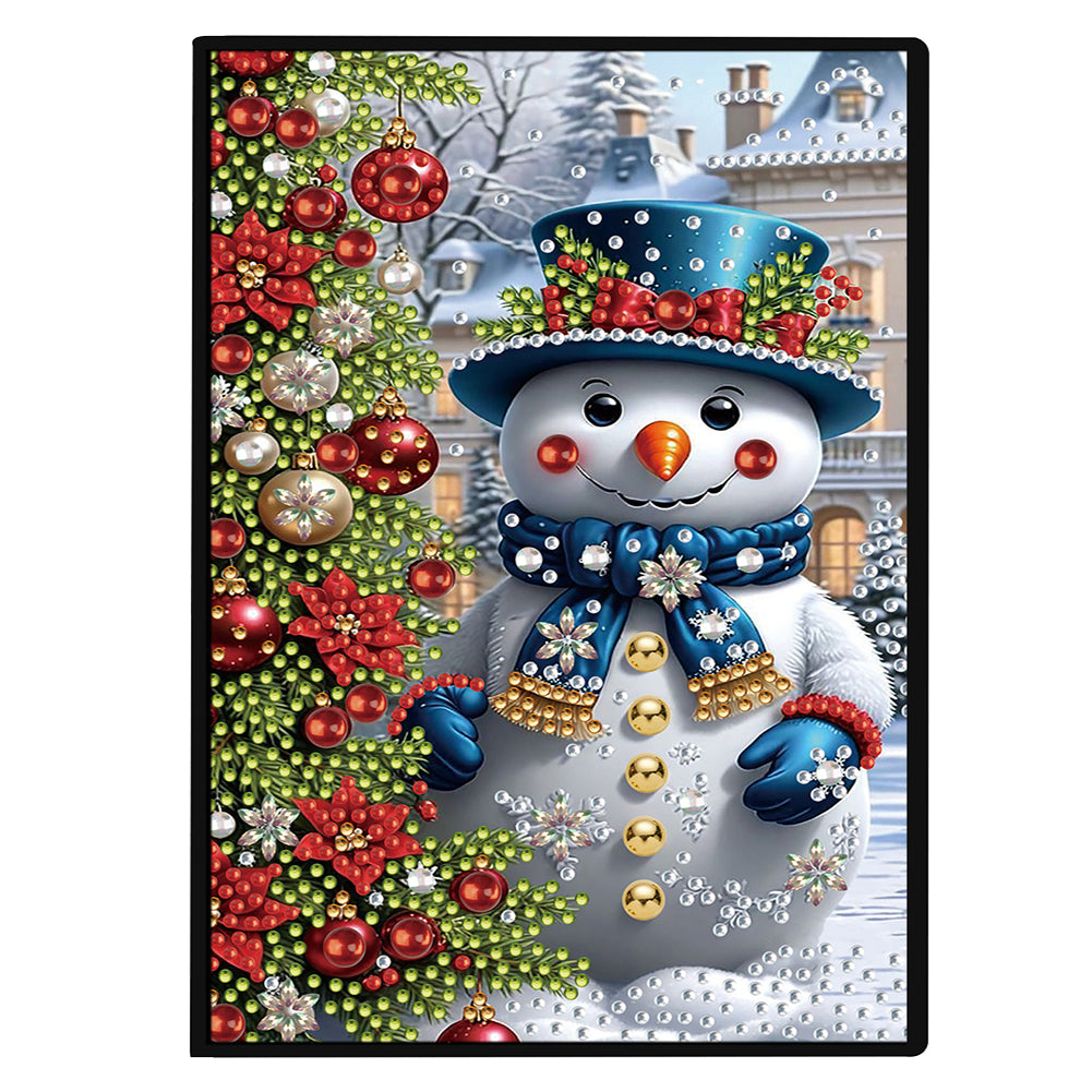50-Page A5 Size Diamond Painting Notebook for Adults Beginners Holiday Birthday