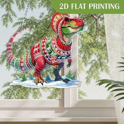 2D Flat DIY Diamond Painting Desktop Ornaments Kit for Home Office Desktop Decor