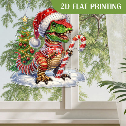2D Flat DIY Diamond Painting Desktop Ornaments Kit for Home Office Desktop Decor