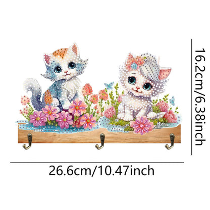 Animal DIY Diamond Painting Hanging Hook No Hole Punching Wall Decoration