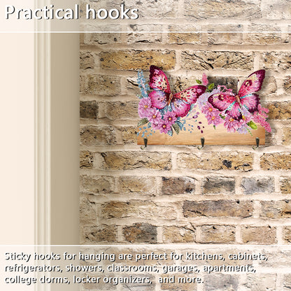 Animal DIY Diamond Painting Hanging Hook No Hole Punching Wall Decoration