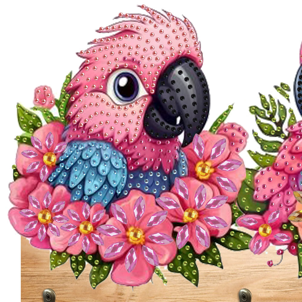 Animal DIY Diamond Painting Hanging Hook No Hole Punching Wall Decoration