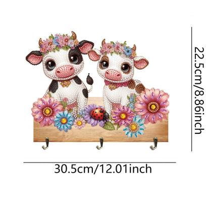 Animal DIY Diamond Painting Hanging Hook No Hole Punching Wall Decoration