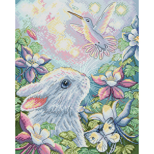 Dreams Fly - 14CT Stamped Cross Stitch 29*34CM(Joy Sunday)