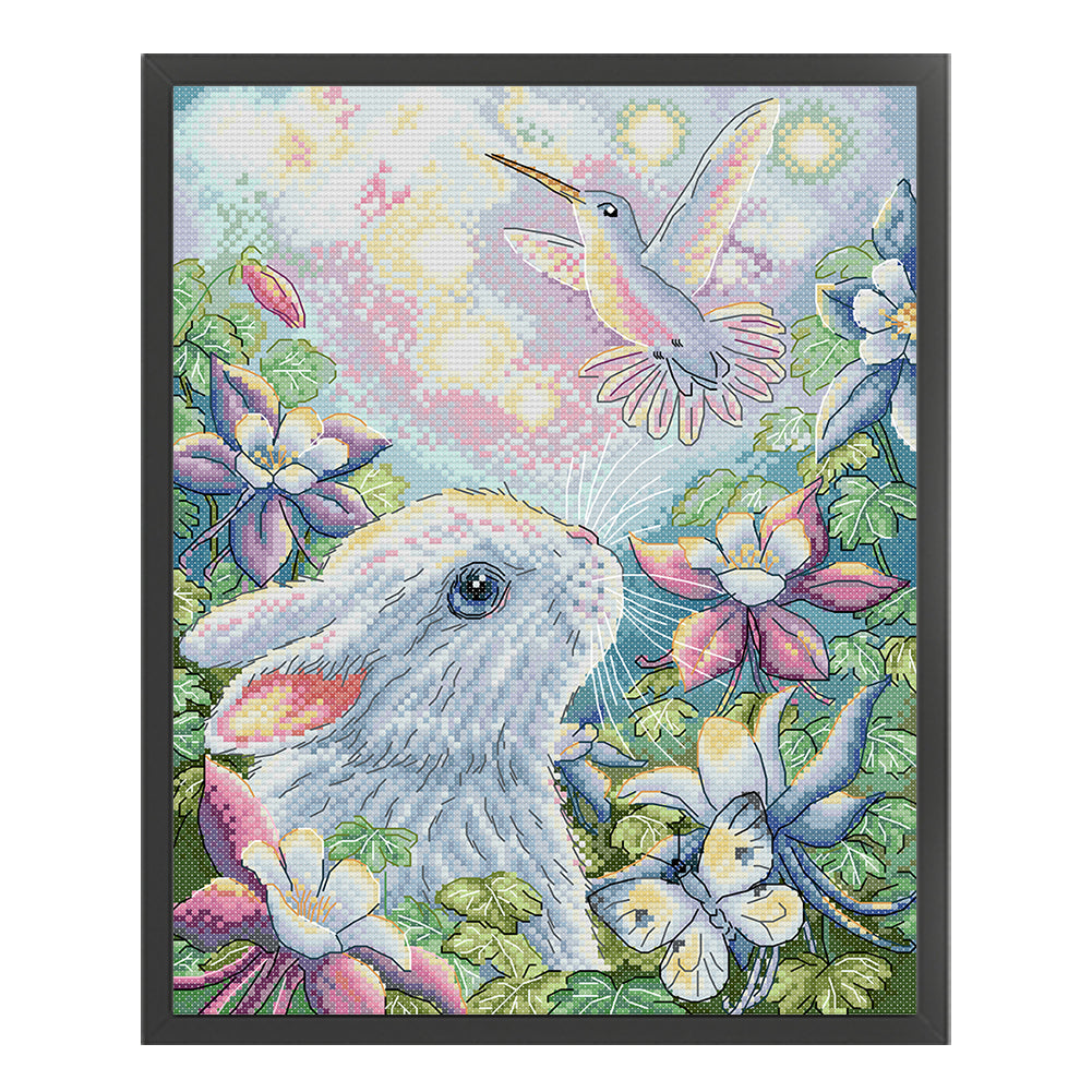 Dreams Fly - 14CT Stamped Cross Stitch 29*34CM(Joy Sunday)
