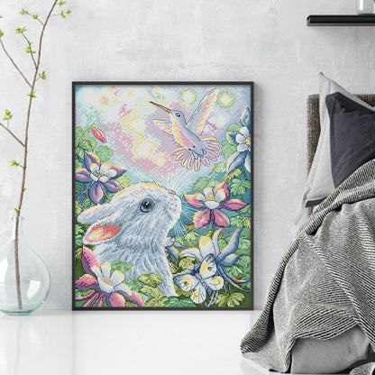 Dreams Fly - 14CT Stamped Cross Stitch 29*34CM(Joy Sunday)