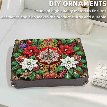 DIY Diamond Painting Handmade Storage Box Rhinestones Decorative Storage Case