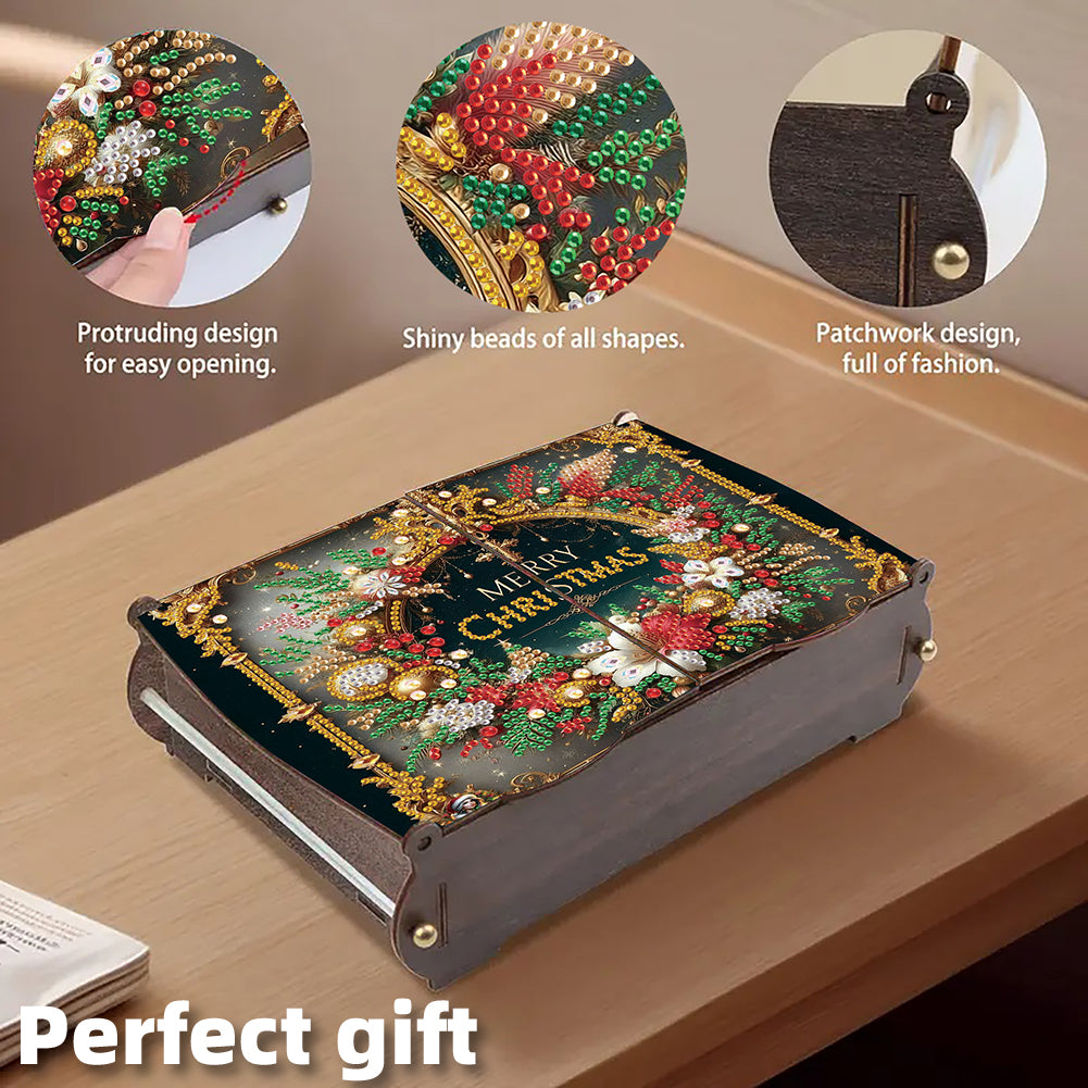DIY Diamond Painting Handmade Storage Box Rhinestones Decorative Storage Case