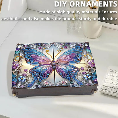 DIY Diamond Painting Handmade Storage Box Rhinestones Decorative Storage Case