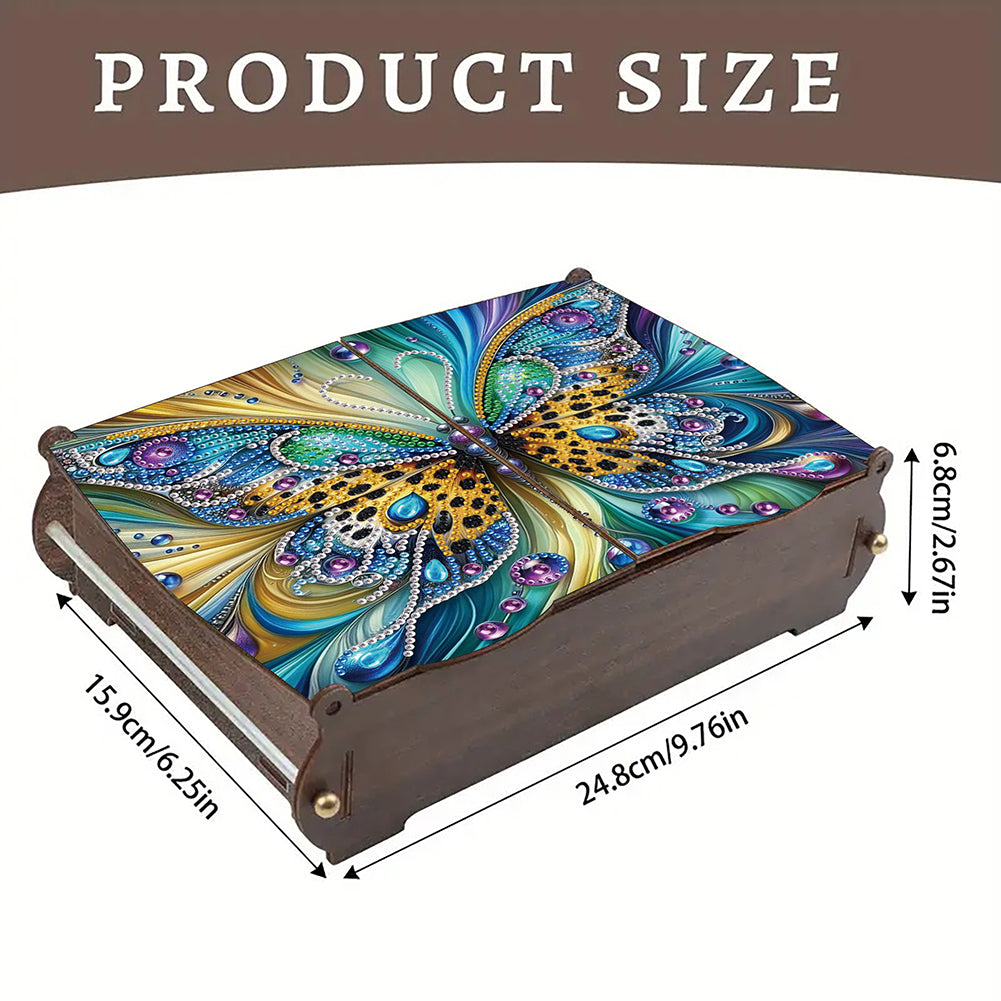 DIY Diamond Painting Handmade Storage Box Rhinestones Decorative Storage Case