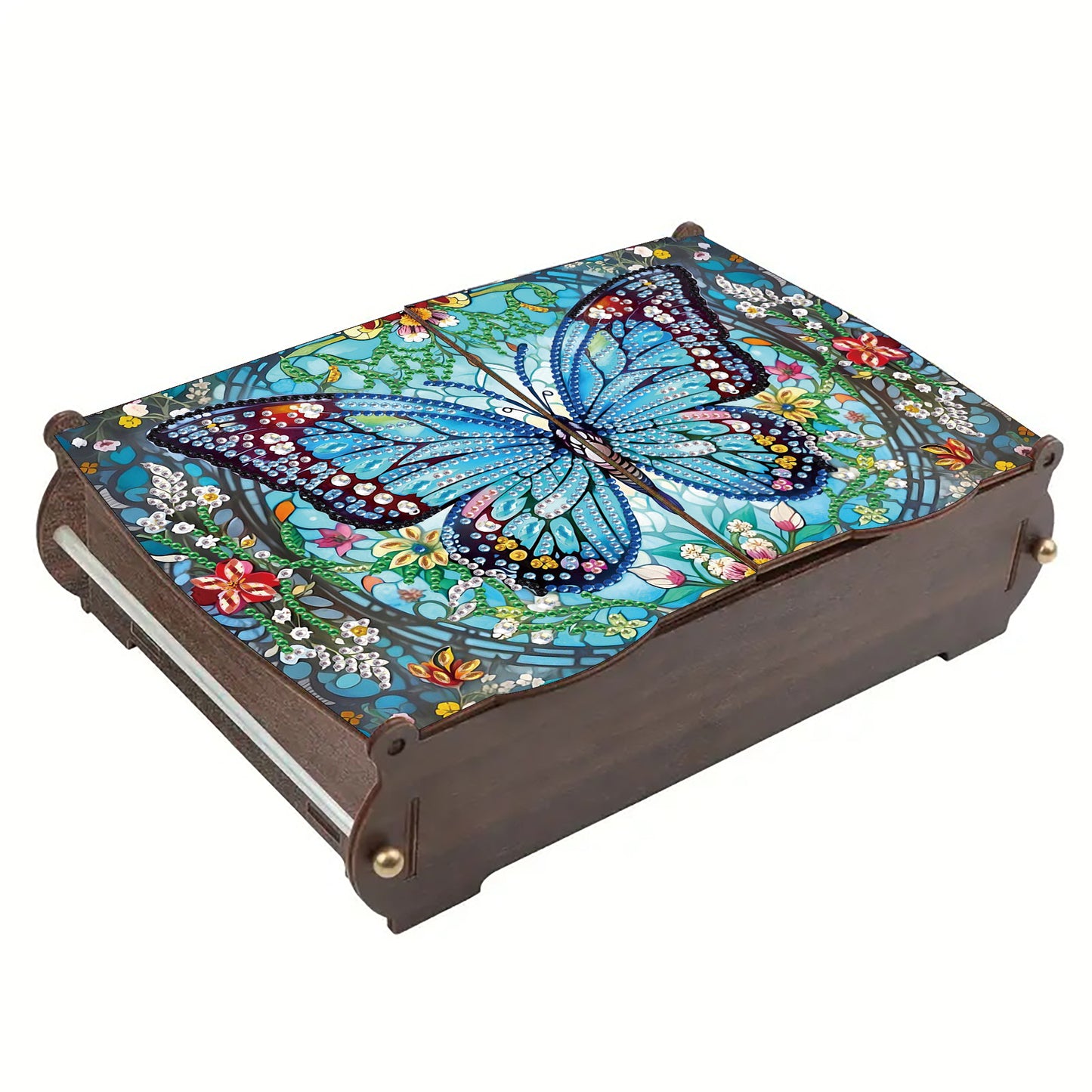 DIY Diamond Painting Handmade Storage Box Rhinestones Decorative Storage Case