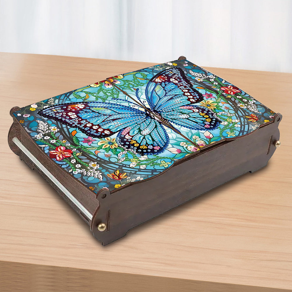 DIY Diamond Painting Handmade Storage Box Rhinestones Decorative Storage Case