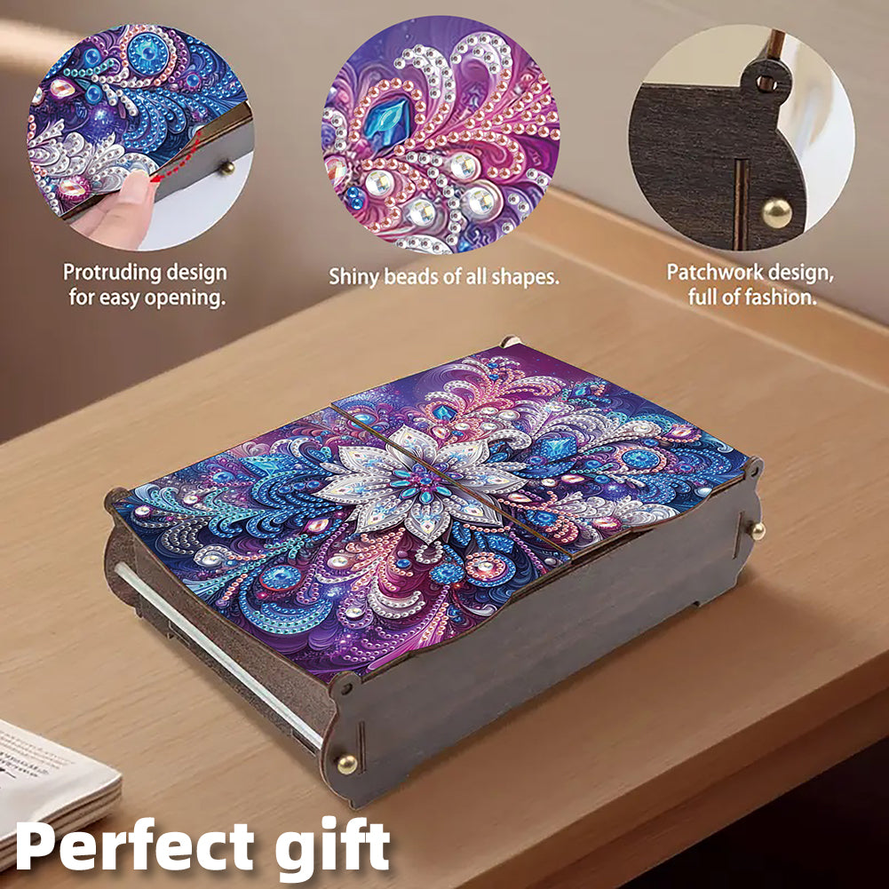 DIY Diamond Painting Handmade Storage Box Rhinestones Decorative Storage Case