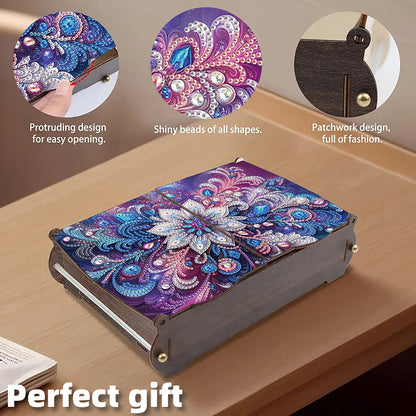 DIY Diamond Painting Handmade Storage Box Rhinestones Decorative Storage Case