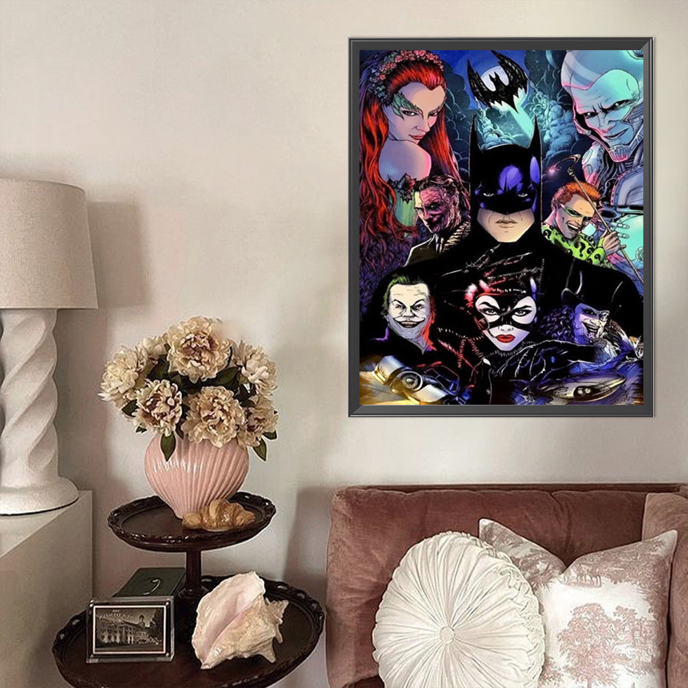 Marvel Characters - Full AB Round Drill Diamond Painting 40*50CM