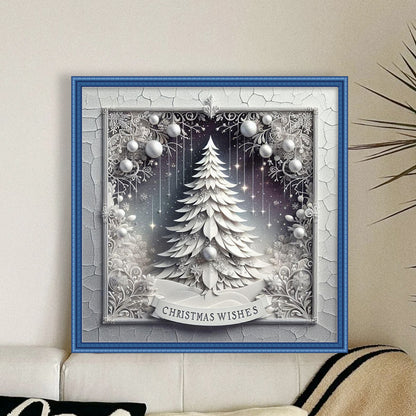 Christmas Tree - 11CT Counted Cross Stitch 40*40CM