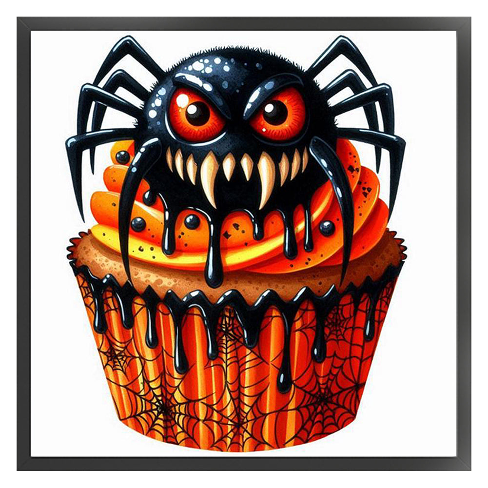 Halloween Cake - 11CT Stamped Cross Stitch 50*50CM