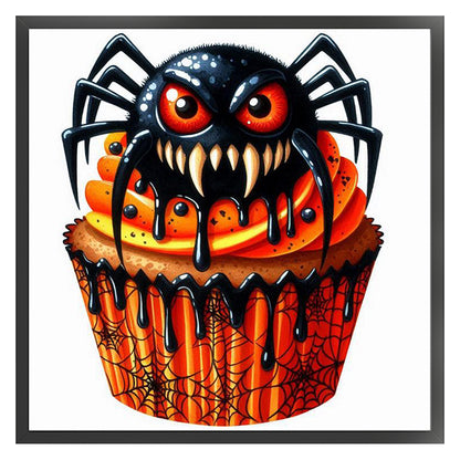 Halloween Cake - 11CT Stamped Cross Stitch 50*50CM
