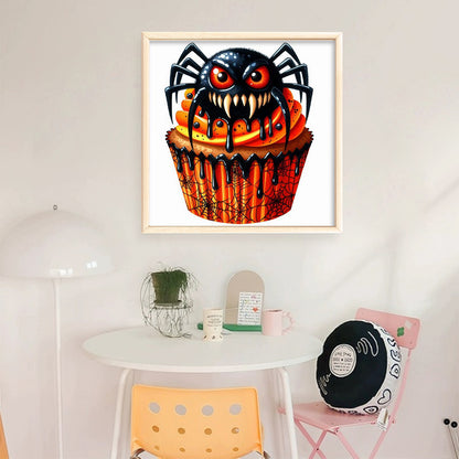 Halloween Cake - 11CT Stamped Cross Stitch 50*50CM