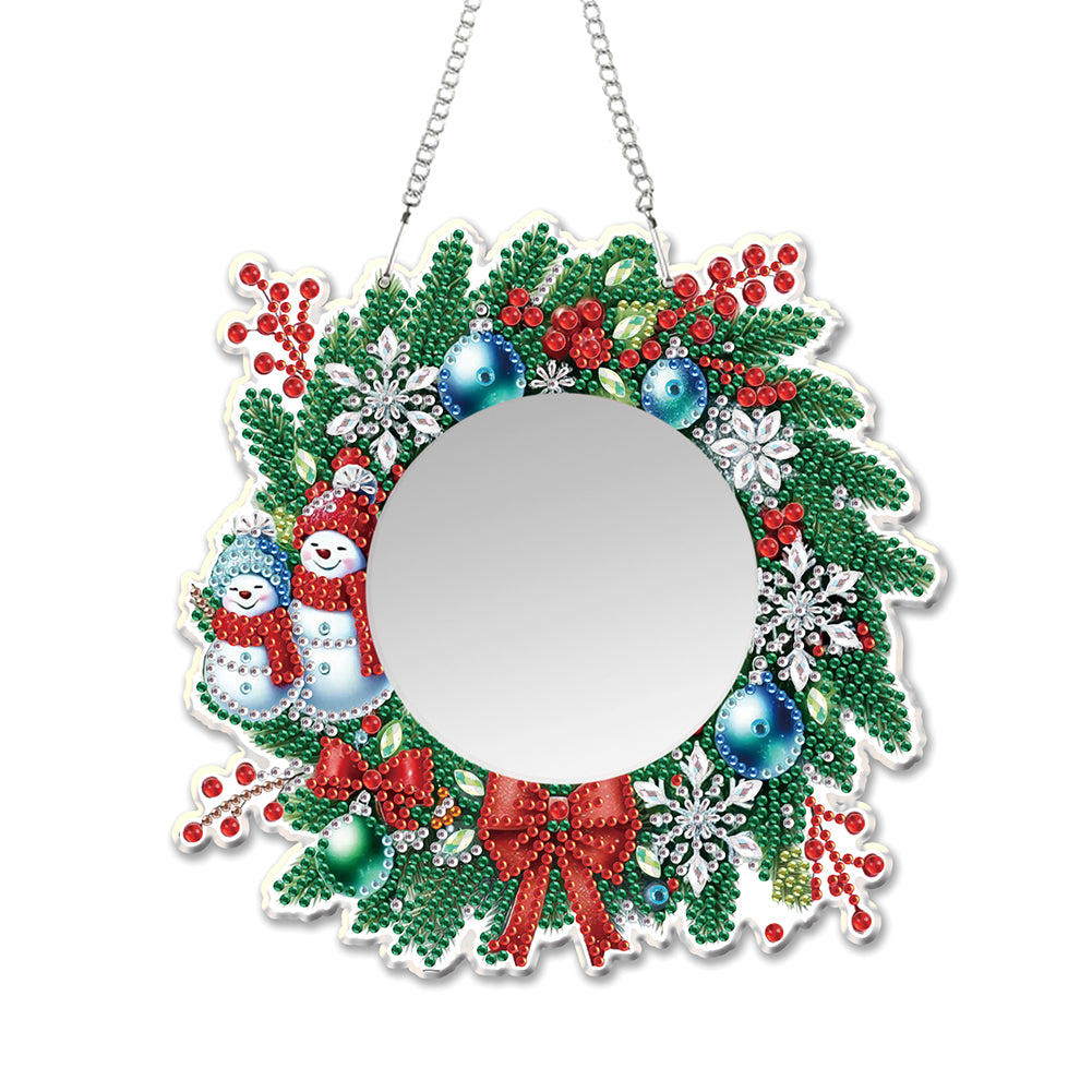 DIY Diamond Painting Mirror Kit Special Shape Mirror DIY Diamond Painting Kit