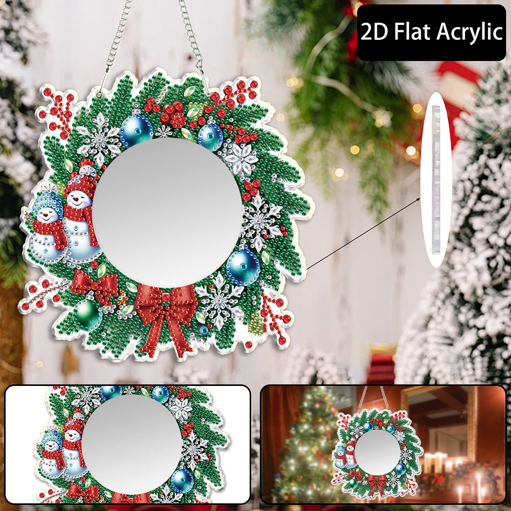 DIY Diamond Painting Mirror Kit Special Shape Mirror DIY Diamond Painting Kit