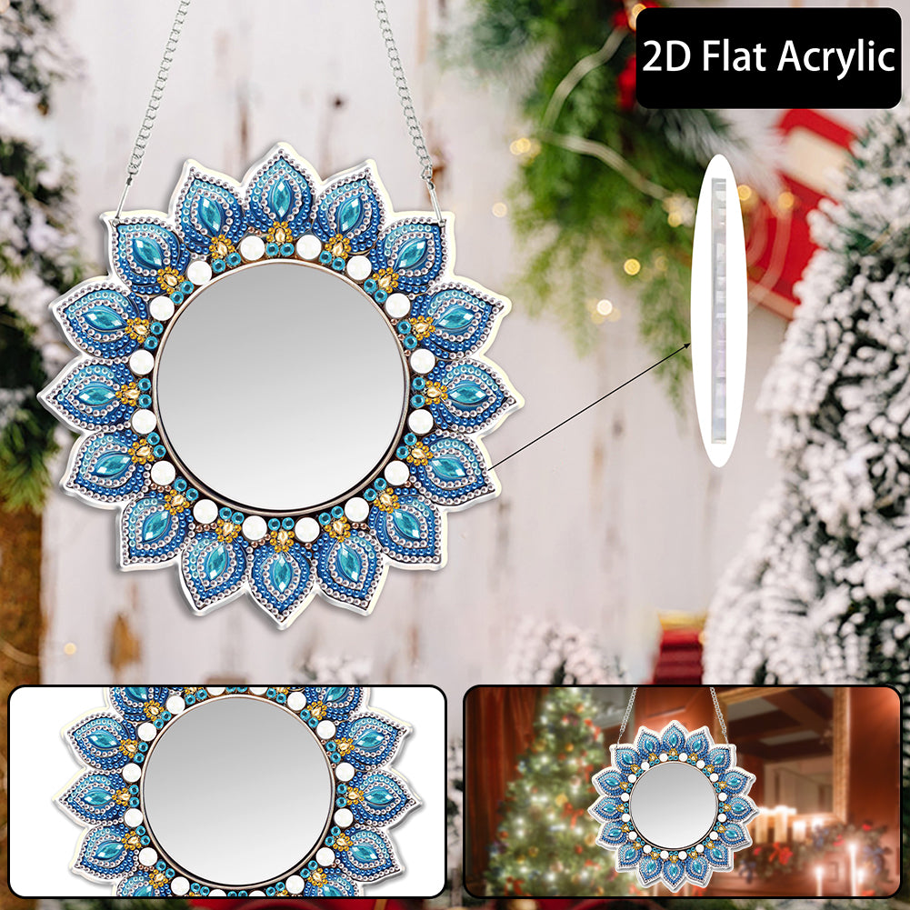 DIY Diamond Painting Mirror Kit Special Shape Mirror DIY Diamond Painting Kit