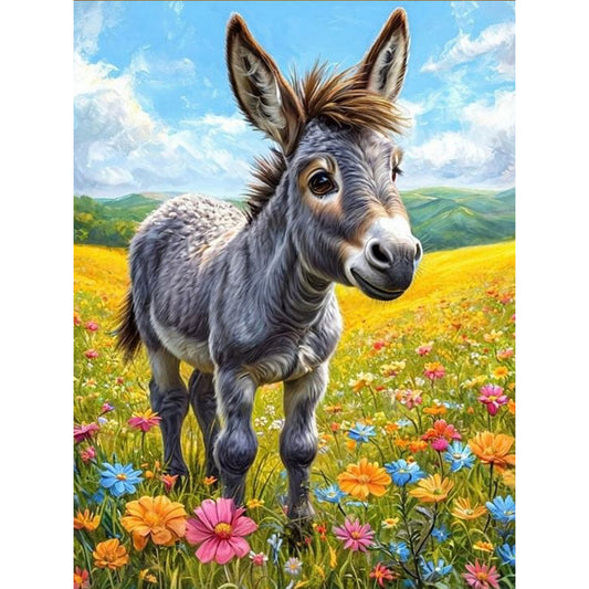 Donkey - Full Round Drill Diamond Painting 30*40CM