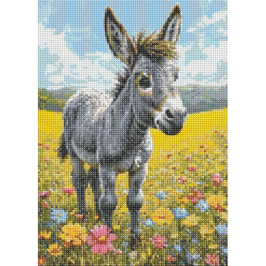 Donkey - Full Round Drill Diamond Painting 30*40CM