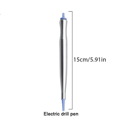 Electric Diamond Painting Pen USB Rhinestone Placement Tool DIY Art Tool (Blue)