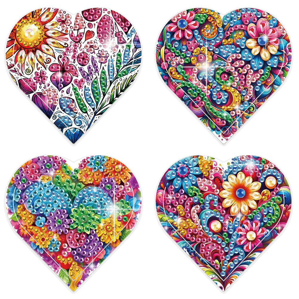 8 pcs Diamond Painting Bookmarks Diamond Art Book Corner Kit for Book Lovers